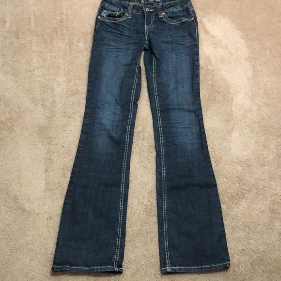Request Jeans Size 5 27 Embellished - Picture 3 of 4